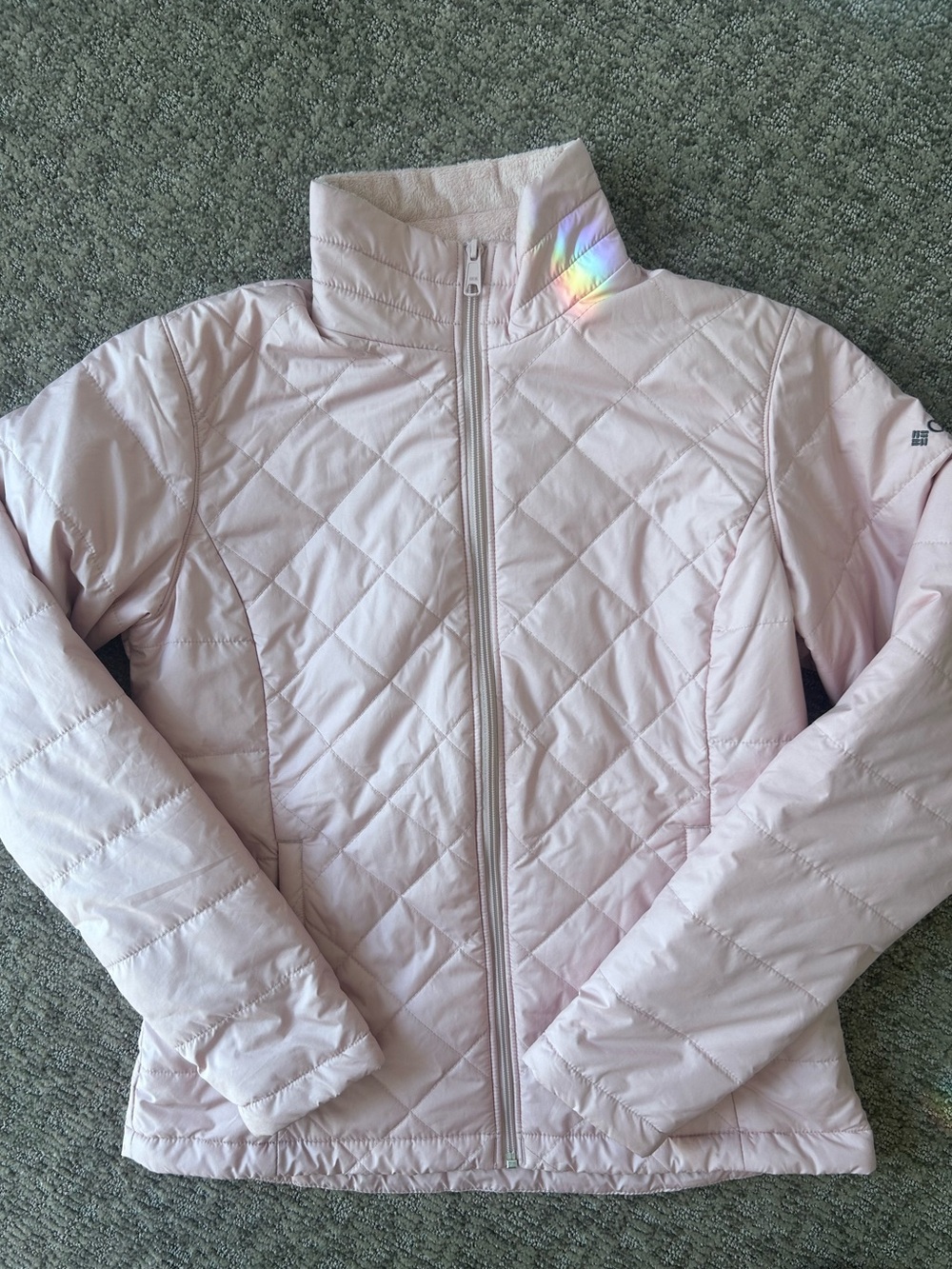 Columbia Snowmelt Valley II Pink Quilted Jacket - Women's Small